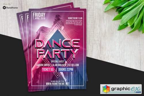 Dance & Event Flyer vol.01