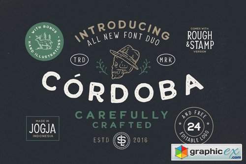 Cordoba - Font Duo (+EXTRA)