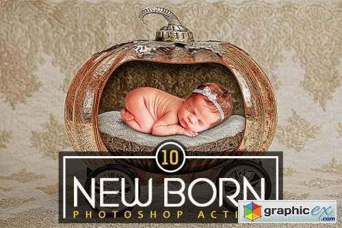 10 New Born Photoshop Action