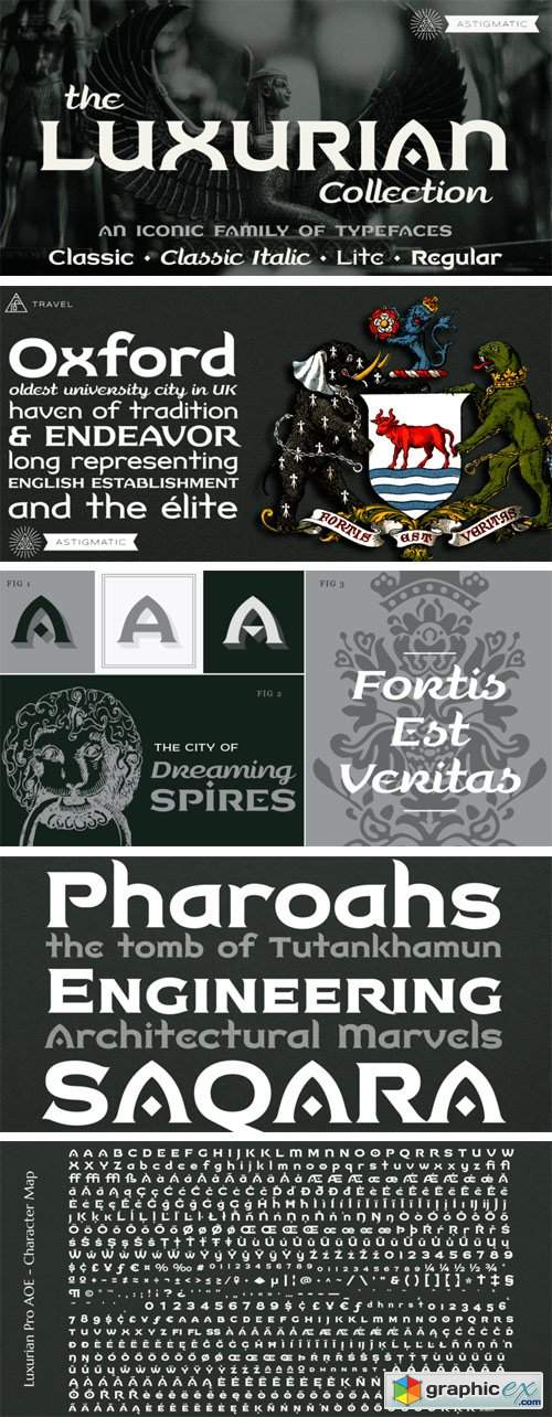 Luxurian AOE Font Family