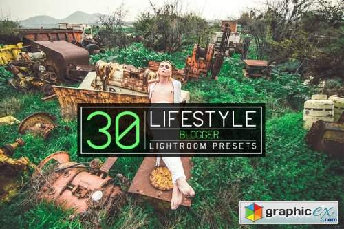 30 Lifestyle Blogger Lightroom Presets