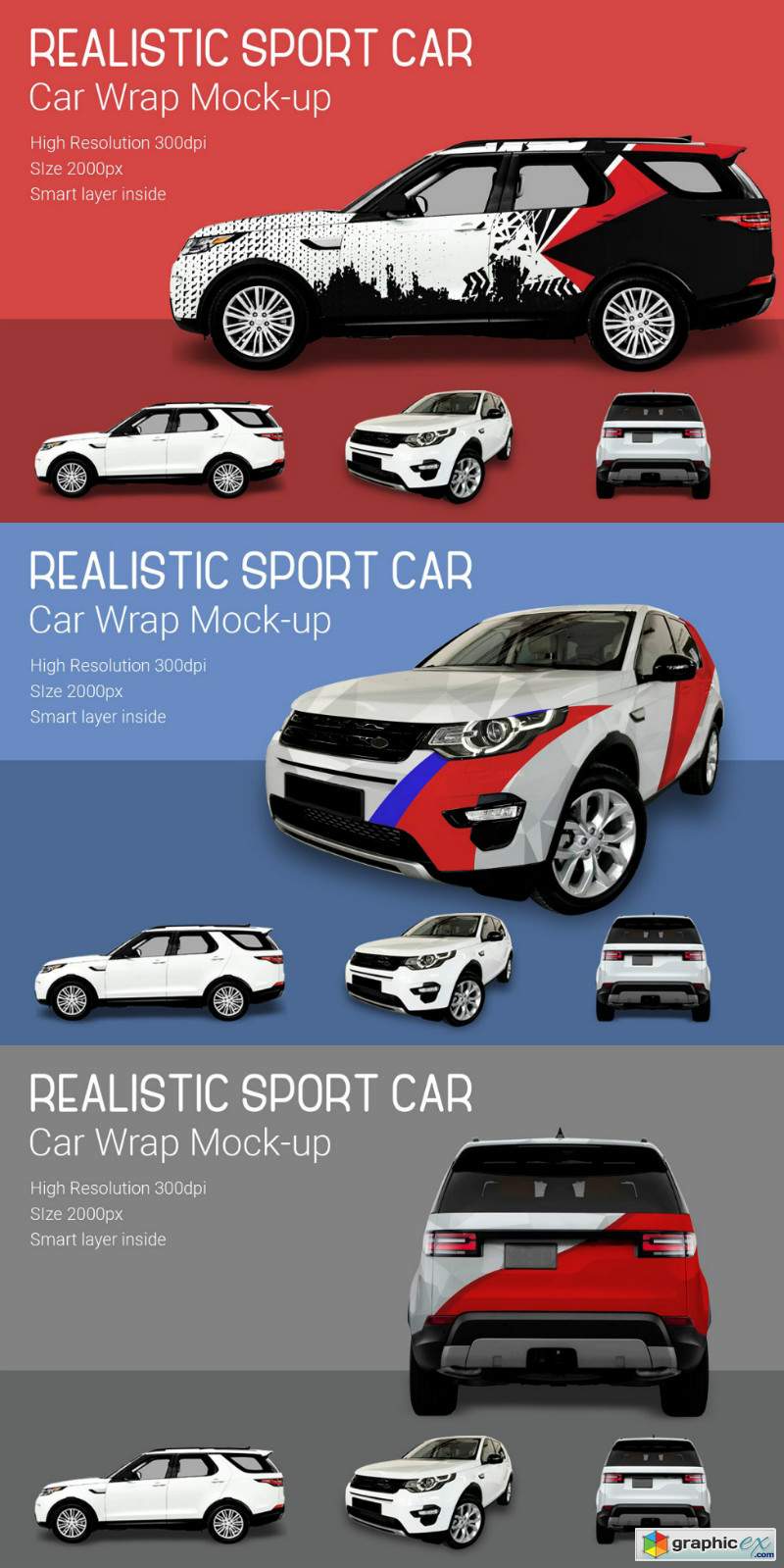 Sport Car Mock-up