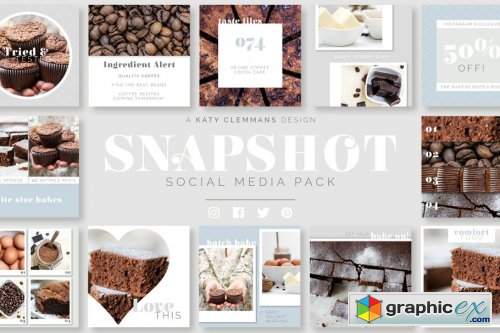 Snapshot Social Media Template pack