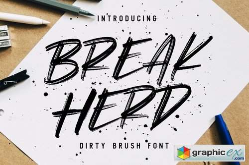 Break Herd Font
