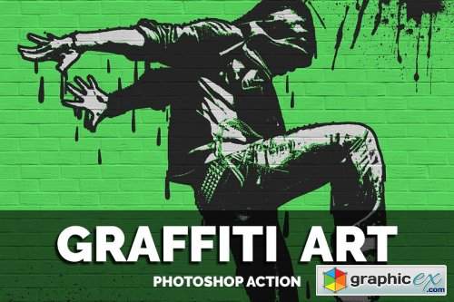 Graffiti Art Photoshop Action