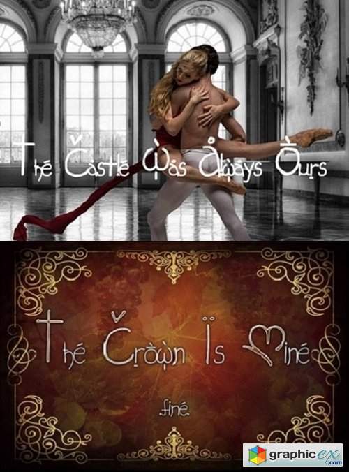 The Crown is Mine Fine Font