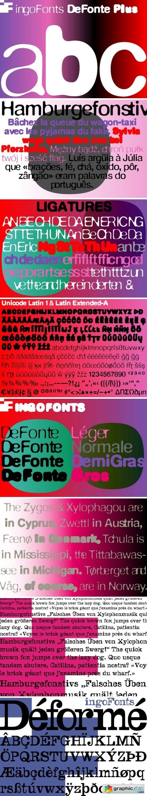 DeFonte Plus Font