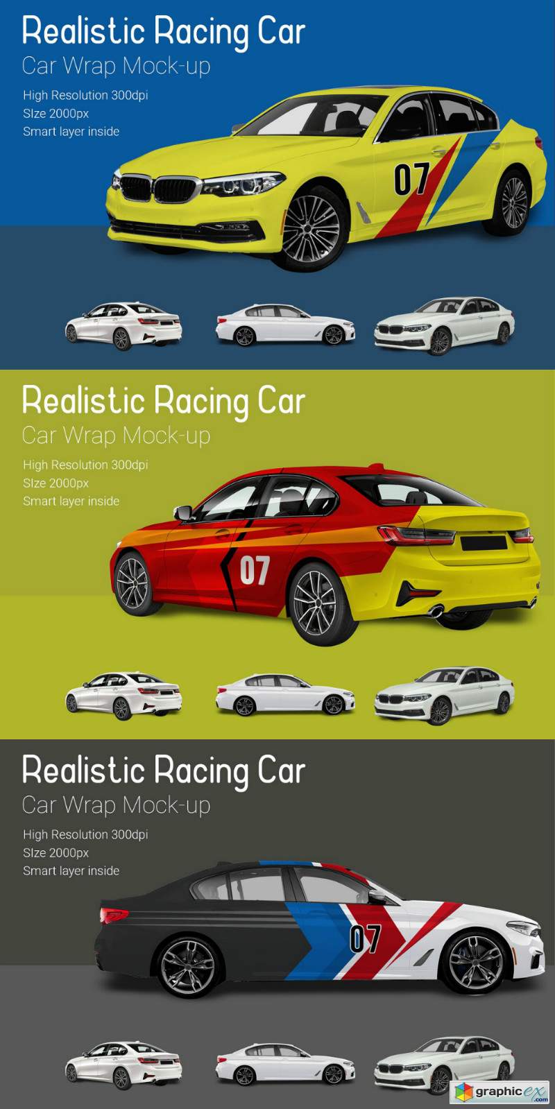 Racing Car Mock-Up