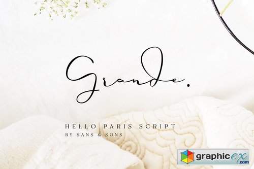 Hello Paris Script