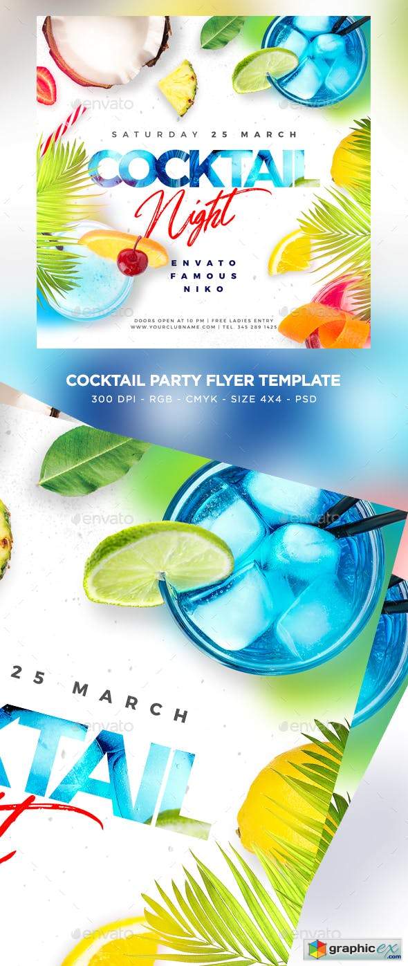 Cocktail Party Flyer 23756207