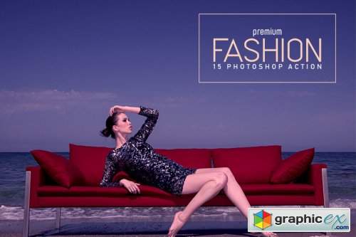 15 Premium Fashion Photoshop Action
