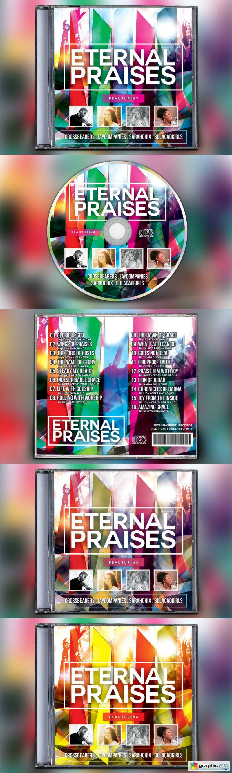 Eternal Praises CD Album Artwork