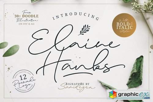 Elaine Hanks (+Feminine Logo Pack)