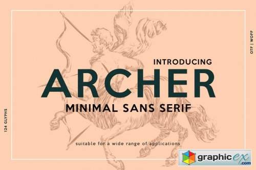 Archer - Minimal Sans Serif