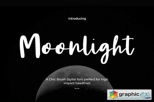 Moonlight - Script Font Duo