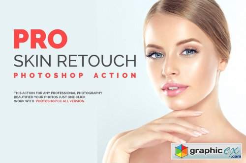 PRO Skin Retouch Photoshop Action