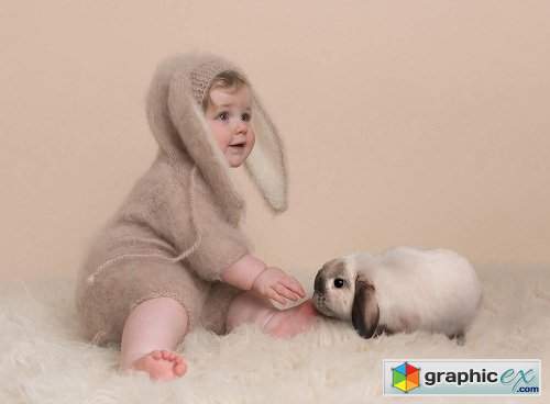 The Bunny Hop Collection Actions, Brush & Overlays