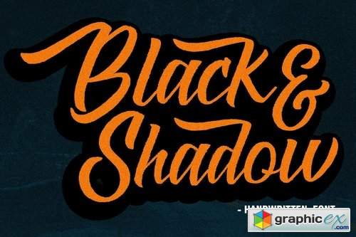 BLACK & SHADOW Font
