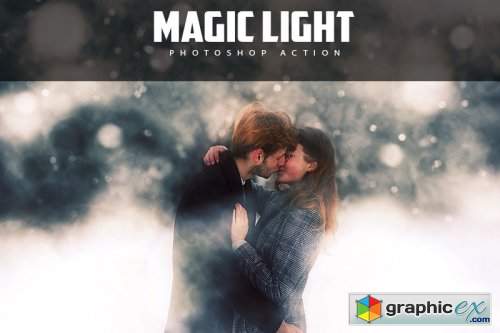 Magic Light Photoshop Action