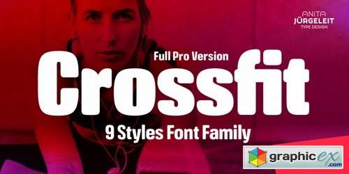  Crossfit Font Family 