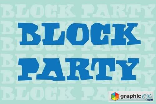 Block Party Font