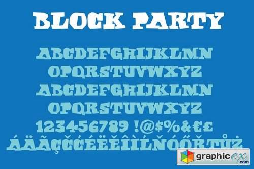 Block Party Font