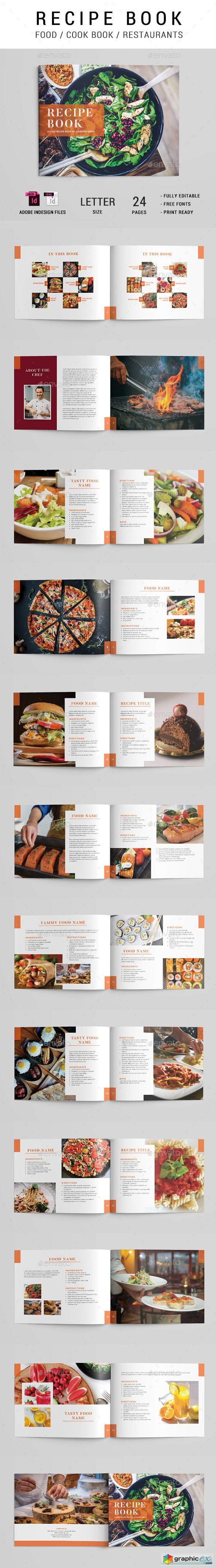 Cook Book Recipe Brochure