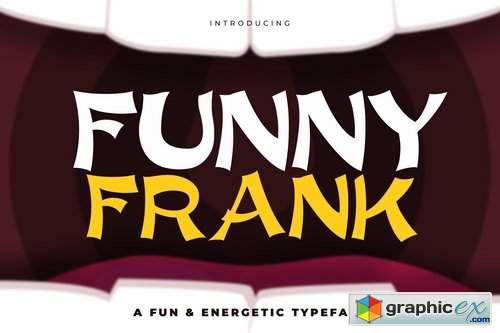 Funny Frank - An Energetic and Quirky Typeface