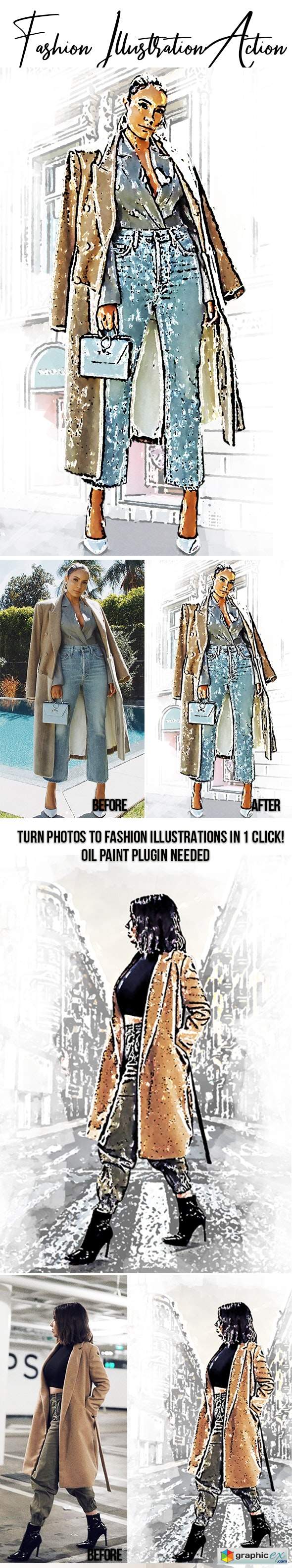 Fashion Illustration Effect