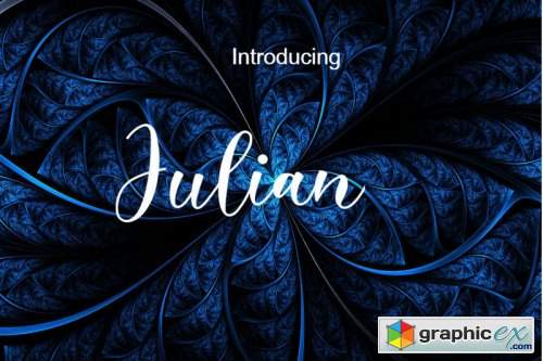 Julian Font » Free Download Vector Stock Image Photoshop Icon