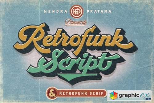Retrofunk - Script & Serif 