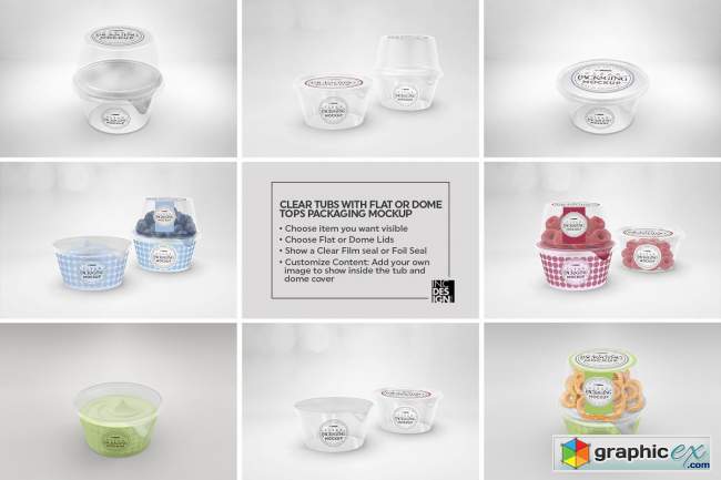09 Clear Container Packaging Mockups