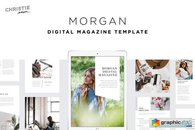 Morgan Digital Magazine Template