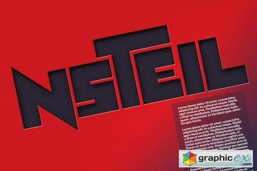 Nsteel strong font