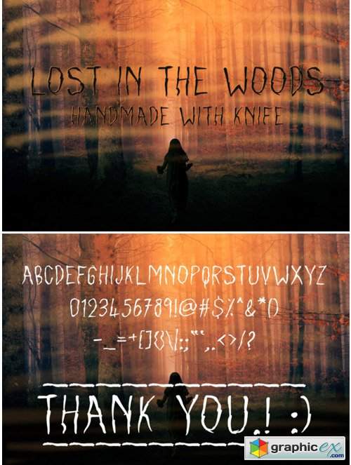 Lost in the Woods Font