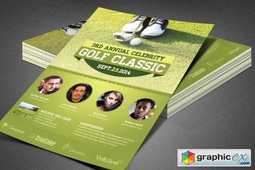 Celebrity Golf Classic Flyer