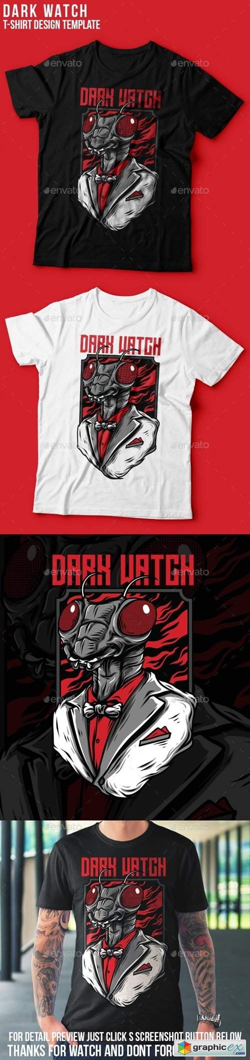 Dark Watch T-Shirt Design
