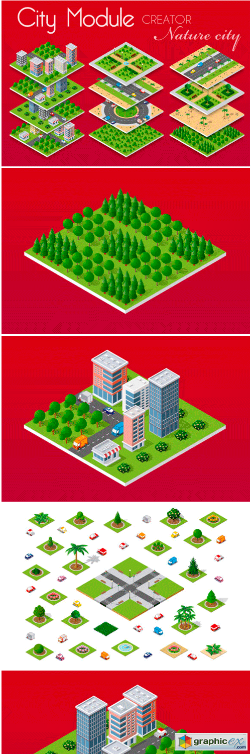 City Module Creator Nature City