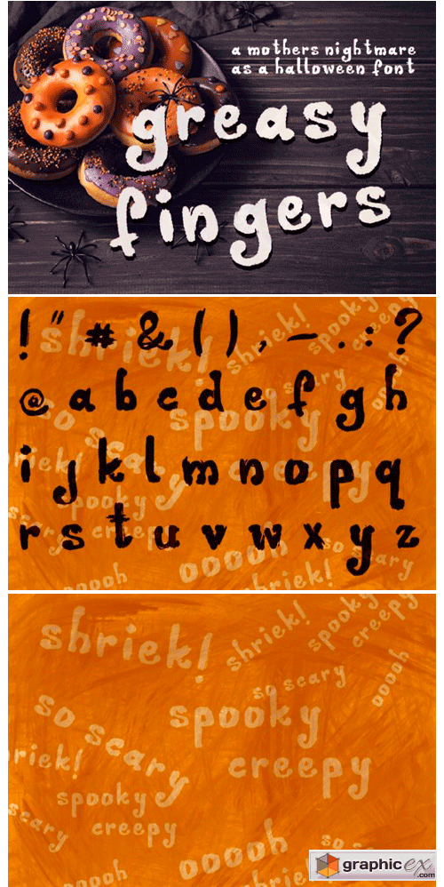 Greasy Fingers Font