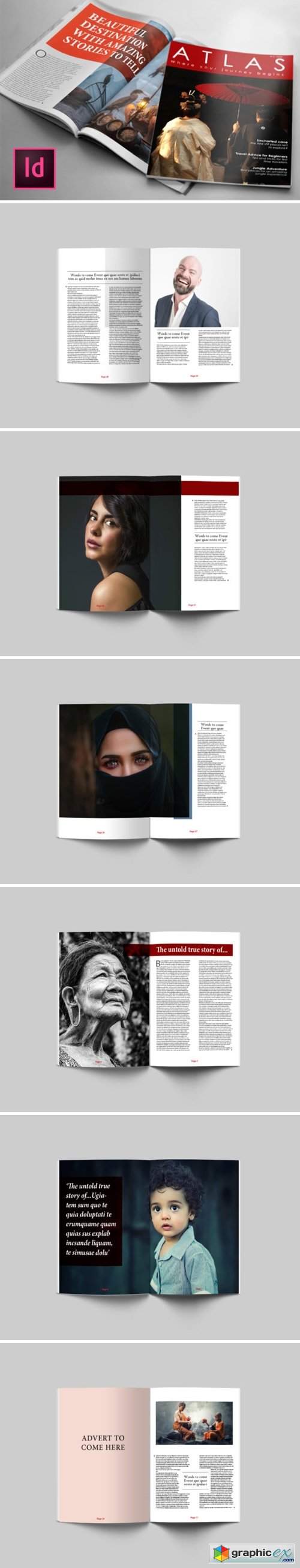 80 Page Lifestyle Magazine Template