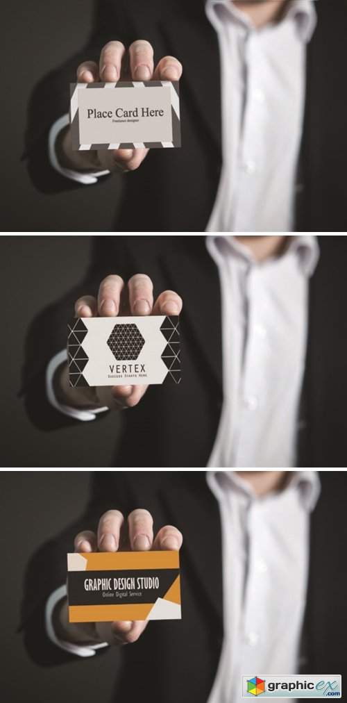 Business Card Mock-up Template