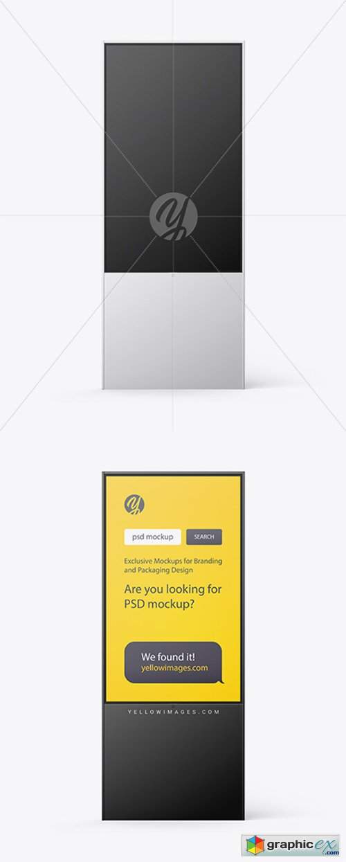 Stand Display Mockup Search