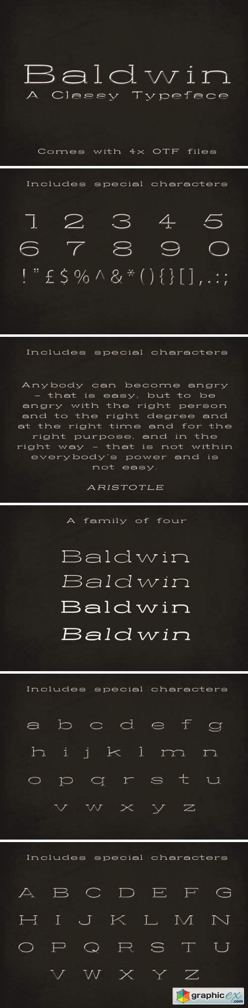 Baldwin Font