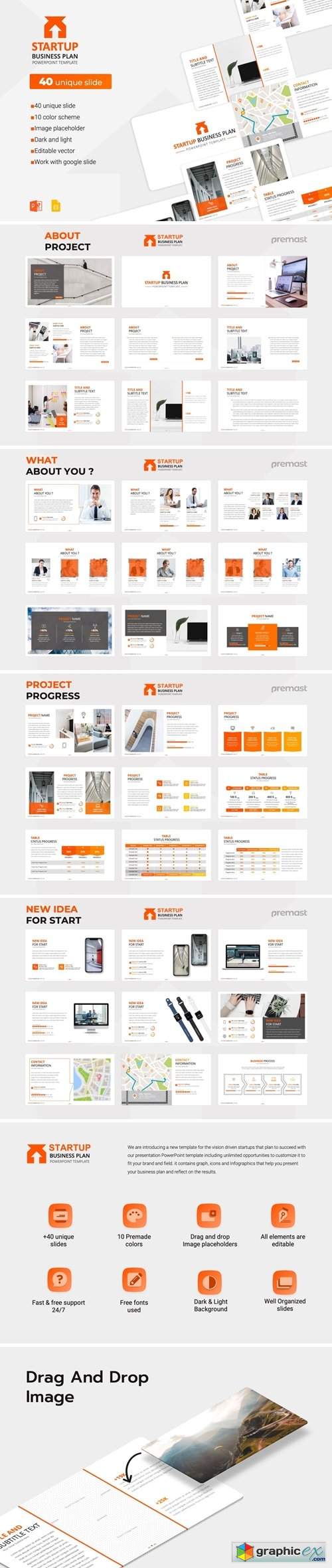 Startup PowerPoint Template 3971652
