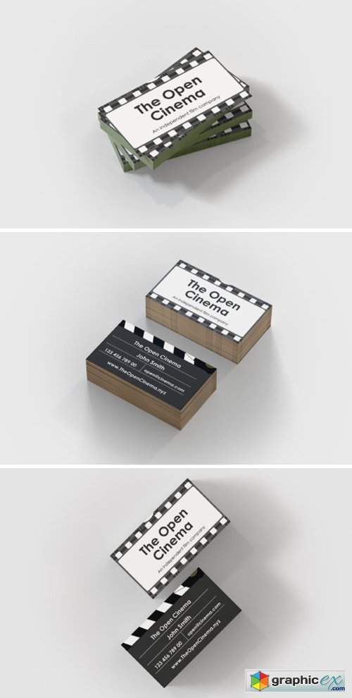Cinema/Video Business Card Template