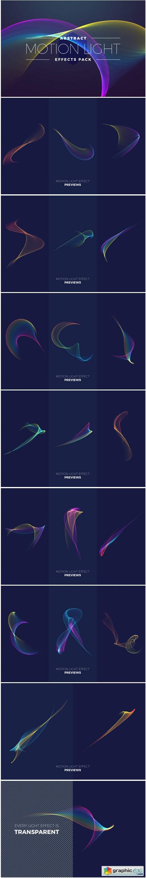 Abstract Motion Light Effects Pack