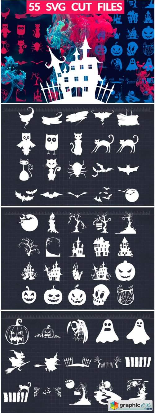 Halloween SVG Pack | Halloween Cut Files