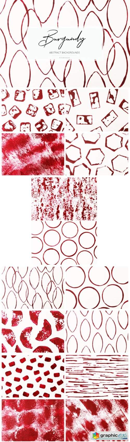 Burgundy Abstract Backgrounds