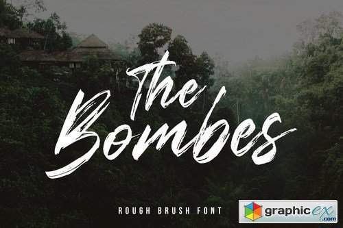 The Bombes Brush Font