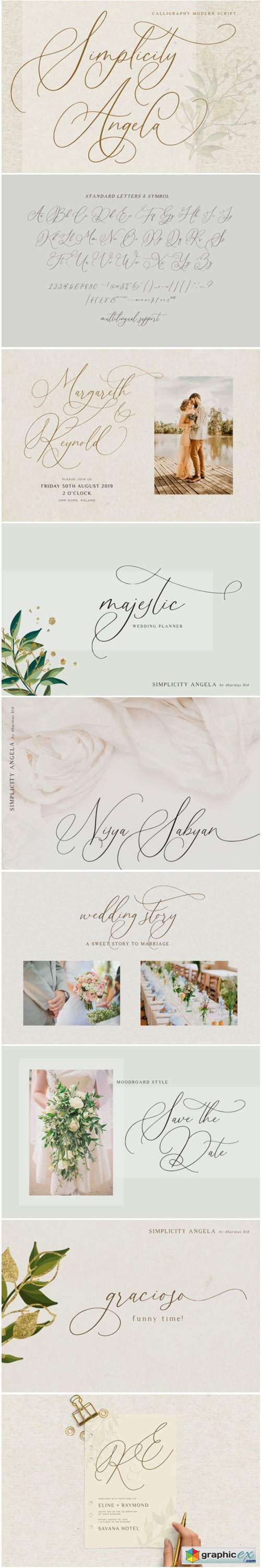 Simplicity Angela Font